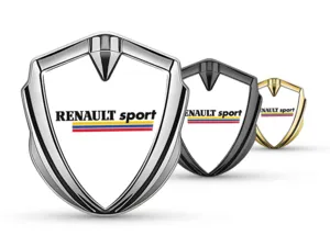 Renault Cupolato Emblema Badge Stile Tuning Splendente X